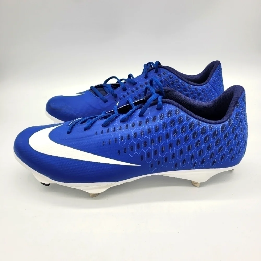 Nike Lunar Vapor UltraFly Elite 2 Baseball Cleats Men's 15 New Shoes Blue